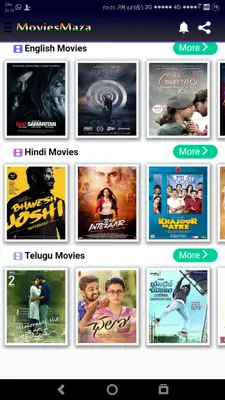 MoviesMaza android App screenshot 3